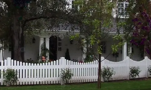 PVC Picket Fence