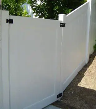 Vinyl Fence Gate Installation